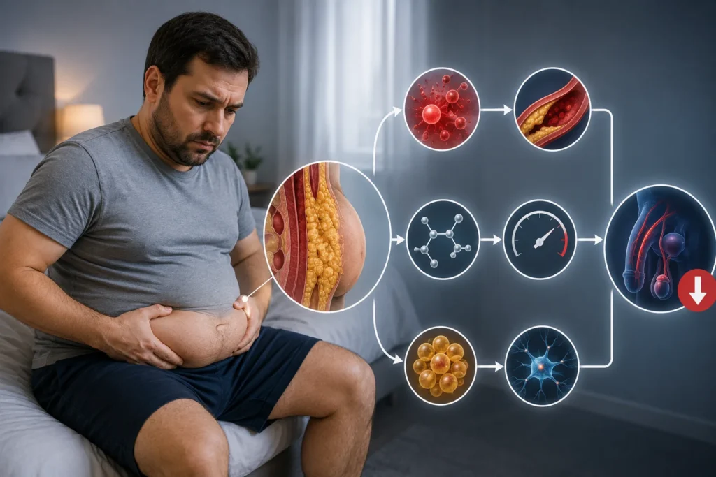 Can Belly Fat Cause Erectile Dysfunction