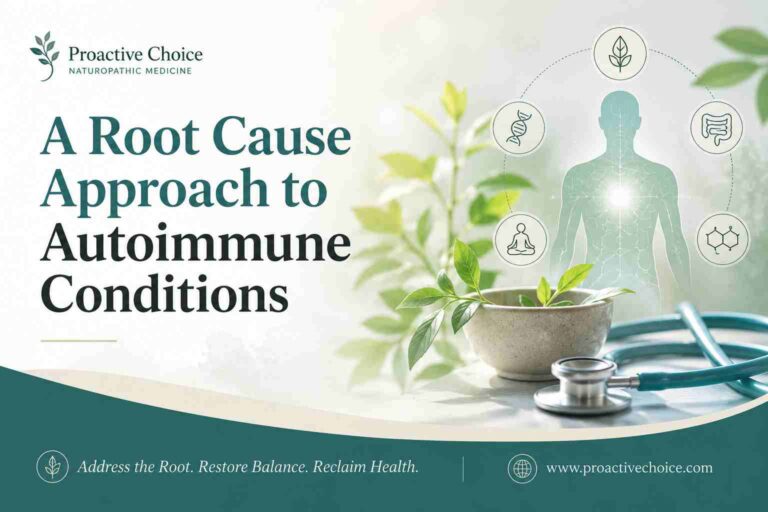 A root cause approach to autoimmune conditions, functional medicine investigating triggers behind immune dysfunction