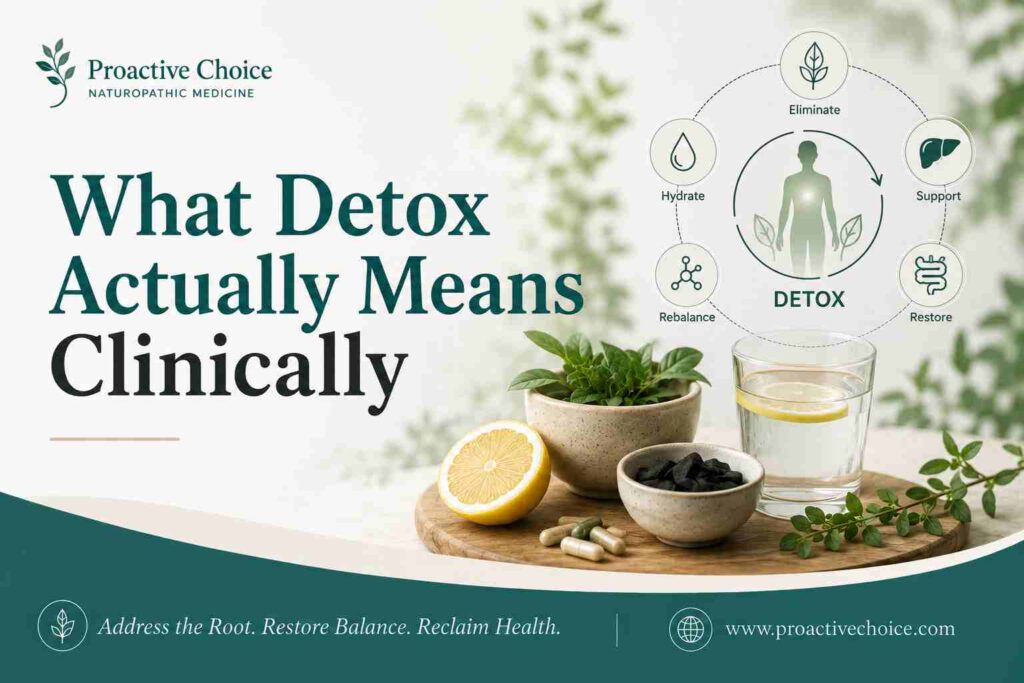 What detox actually means clinically, the liver, kidneys, and real detoxification versus juice cleanses