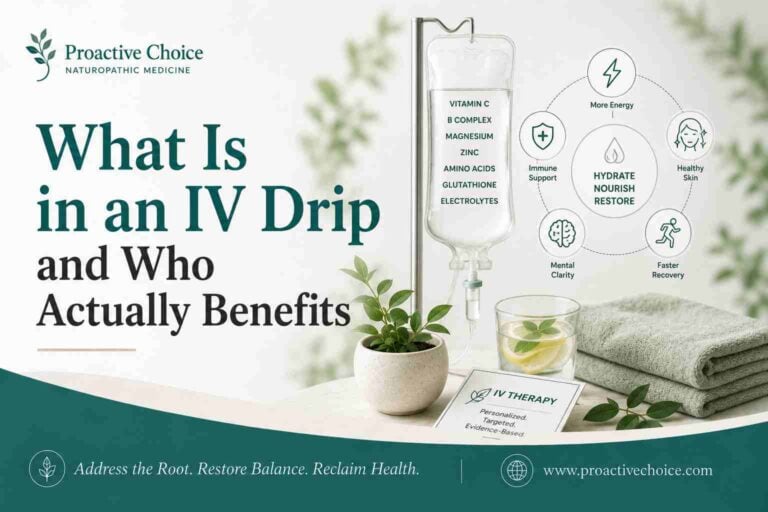 What is actually in an IV vitamin drip, and who is most likely to benefit from IV nutrient therapy