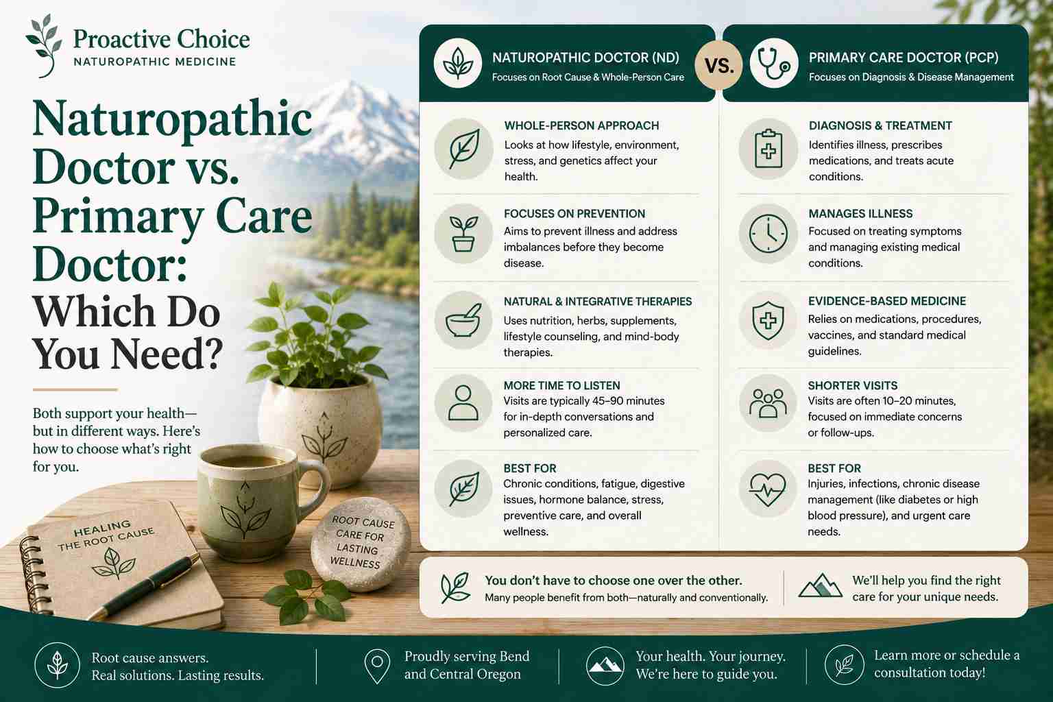What to expect at your first naturopathic doctor visit in Bend