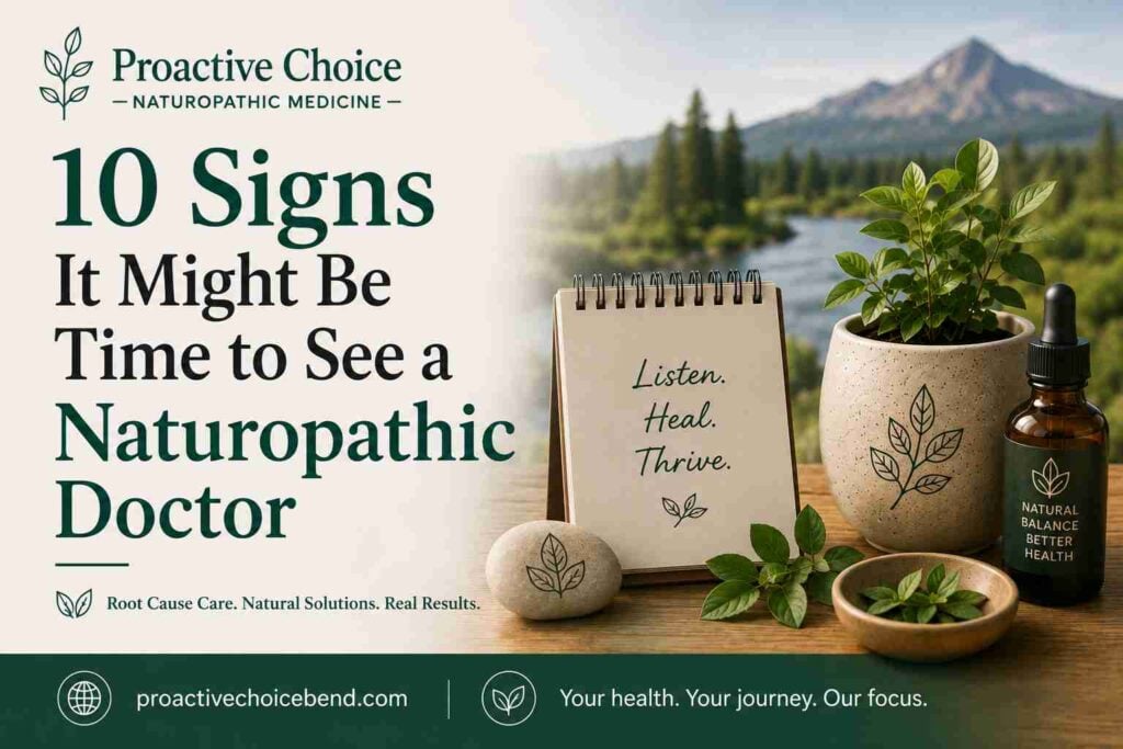 How often should you see a naturopathic doctor