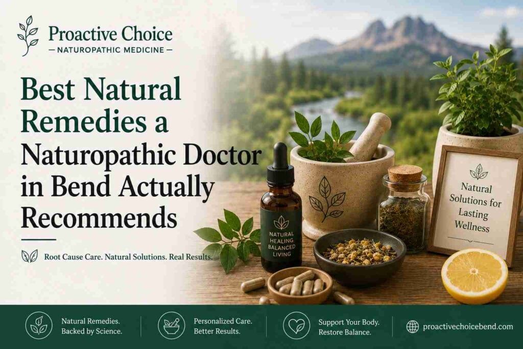 Top 10 reasons people see a naturopathic doctor in Bend, Oregon