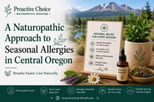 Top 10 health concerns Central Oregon residents bring to a naturopathic doctor