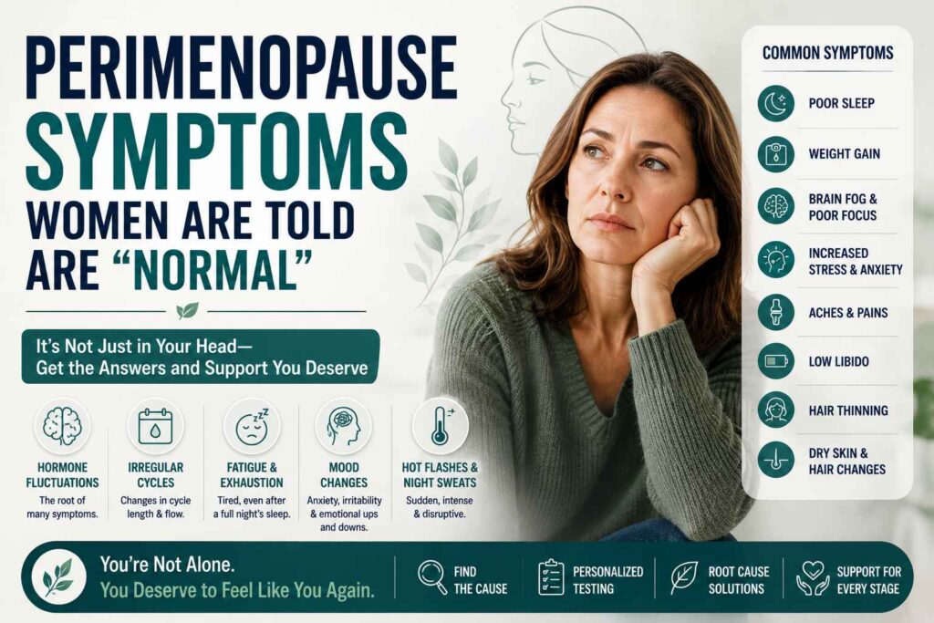 Perimenopause Symptoms Women Are Told Are Normal