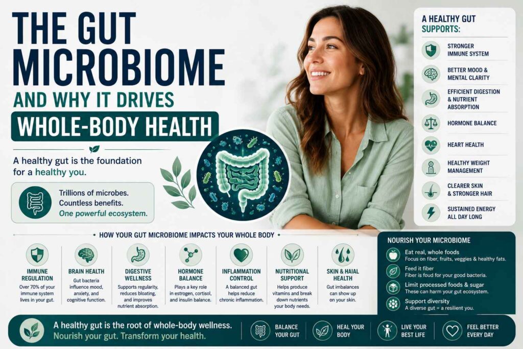 The Gut Microbiome and Why It Drives Whole-Body Health