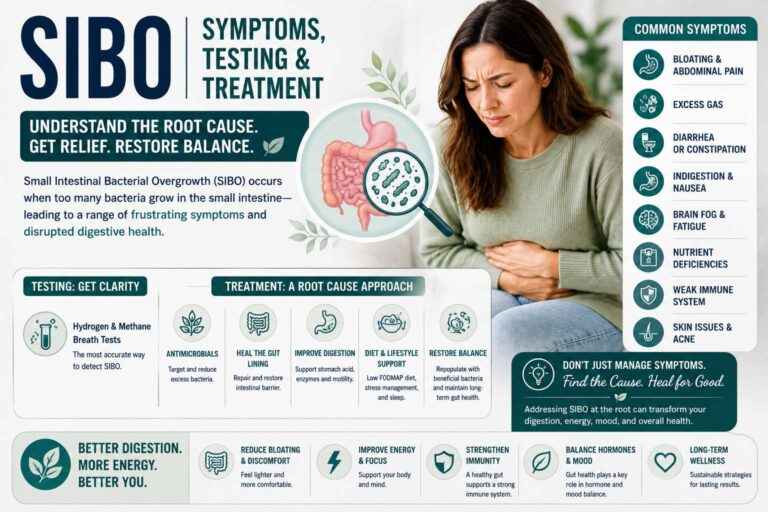 SIBO Symptoms, Testing and Treatment