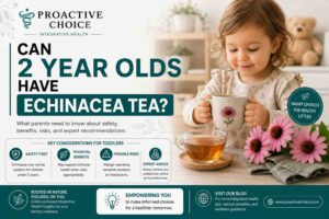 Toddler with a cup, illustrating the question of whether 2-year-olds can safely have echinacea tea