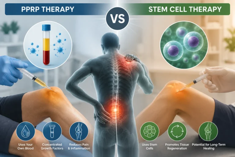 PRP vs Stem Cell Therapy